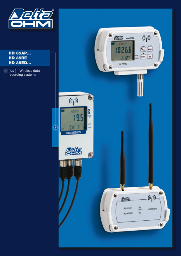 Bezprzewodowy system pomiaru i rejestracji HD35