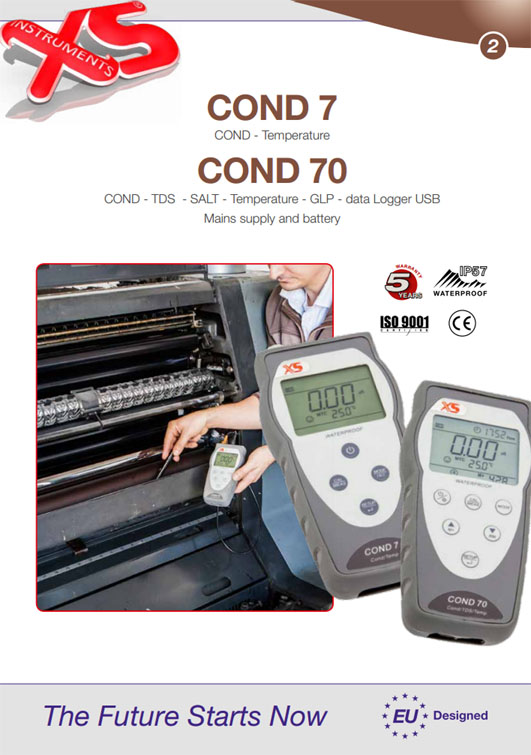 Mierniki przewodności serii 7 XS Instruments