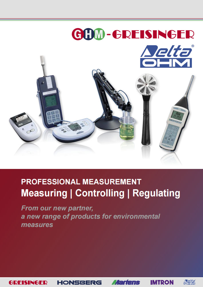 Katalog główny Delta OHM 2016/ 2017 