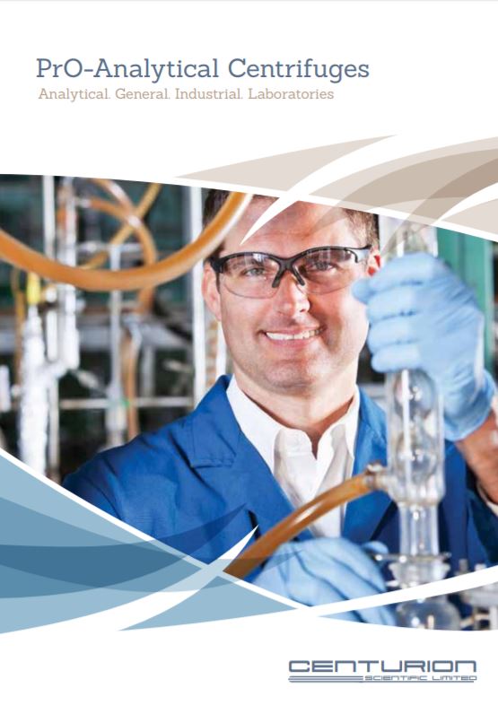 Katalog wirówek serii Pro Analytical